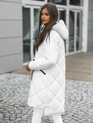 Дамско яке бял OZONEE JS/5M3168/281Z