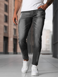 Мъжки дънки графитно OZONEE NB/MP0199GSZ