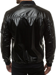 Мъжко яке черна OZONEE N/6147