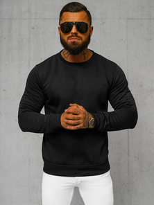 Мъжки суитшърт черен OZONEE JS/2001-10Z