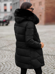 Дамско яке черно OZONEE JS/16M9099/392Z