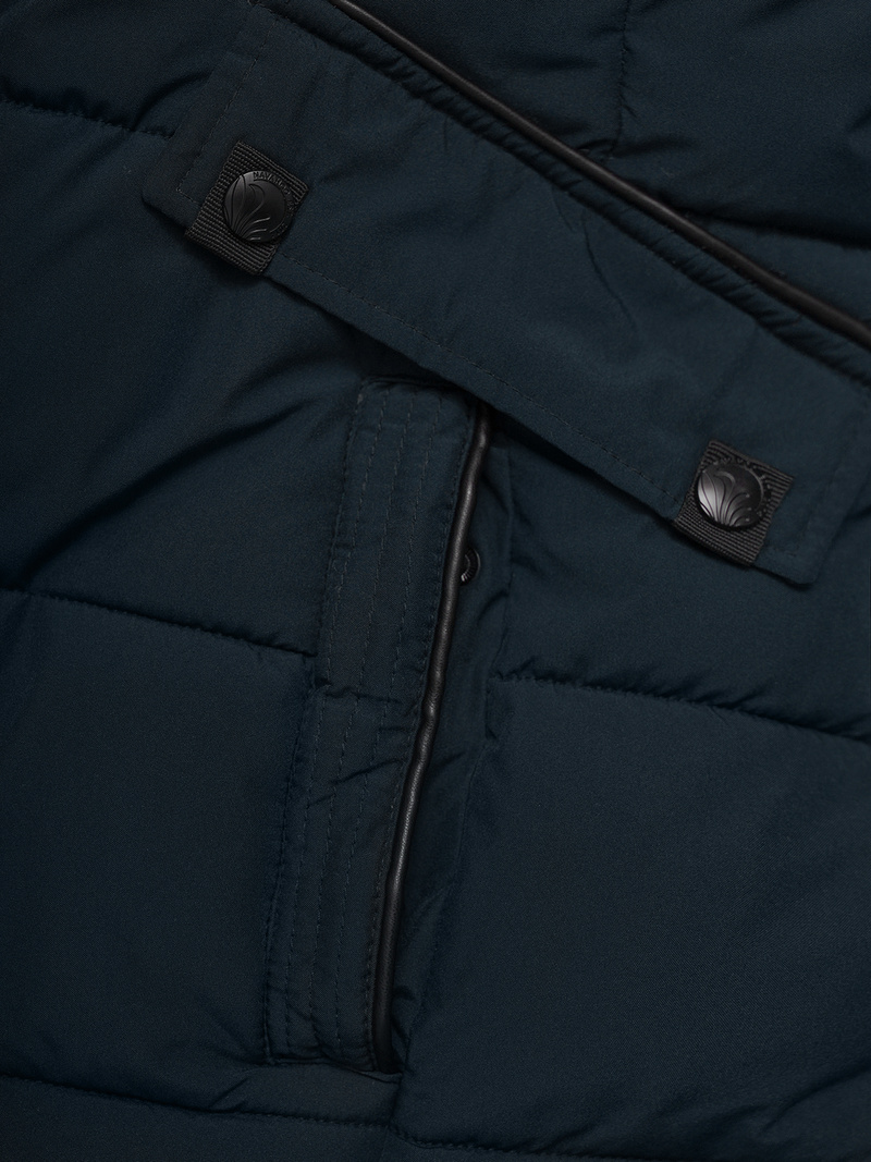 Дамско яке тъмносиньо OZONEE O/W377Z