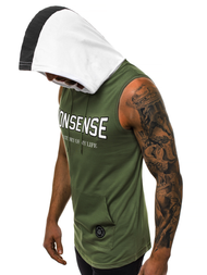 Тениска без ръкав зелена MAD/2882Z