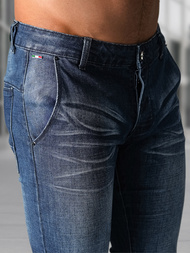 Мъжки дънки тъмно-синьо OZONEE NB/MP0091BS