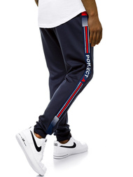 Мъжко долнище на анцуг тъмносиньо OZONEE JS/AM120