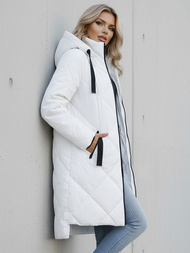 Дамско яке бял OZONEE JS/5M3168/281Z