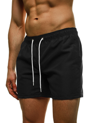 Мъжки плувни шорти черни OZONEE ST002-4
