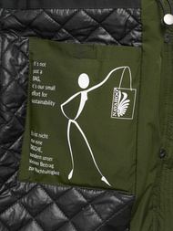 Дамско яке каки OZONEE O/W377