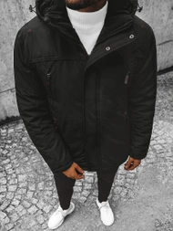 Мъжко яке черна OZONEE JS/M717/392