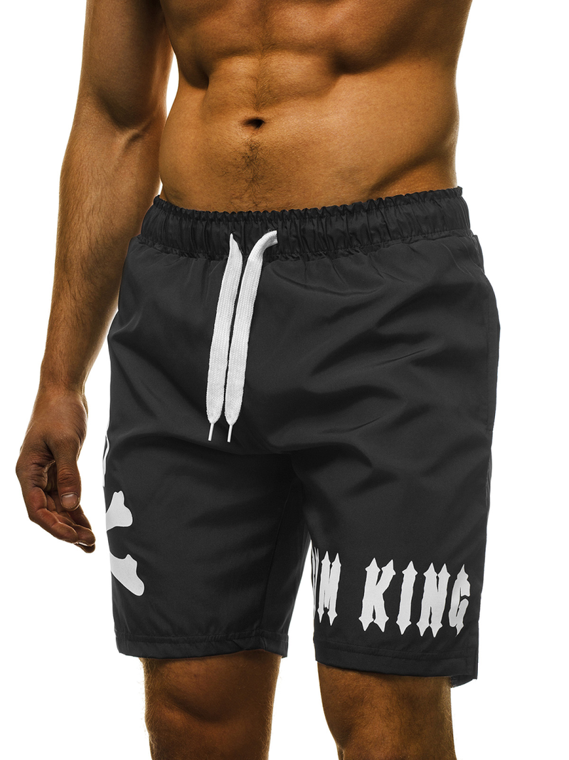 Мъжки плувни шорти черни OZONEE O/1011