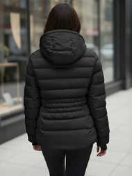 Дамско яке черна OZONEE JS/M769/392