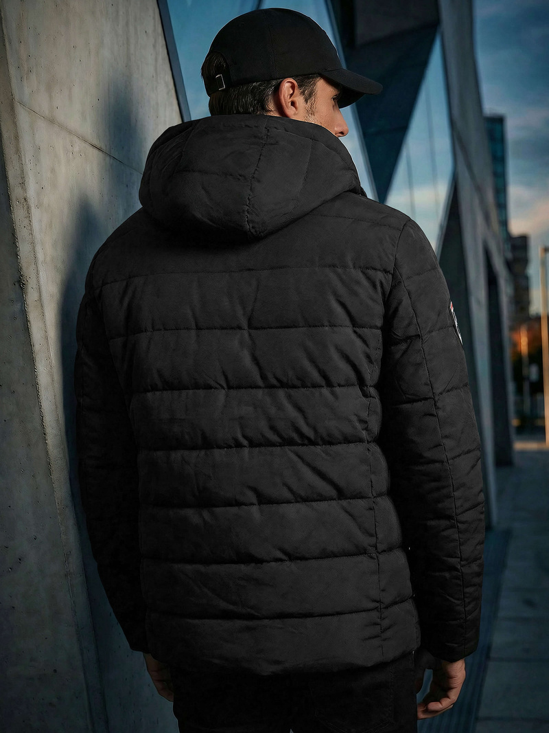 Мъжко яке черни OZONEE JS/31M5081/392