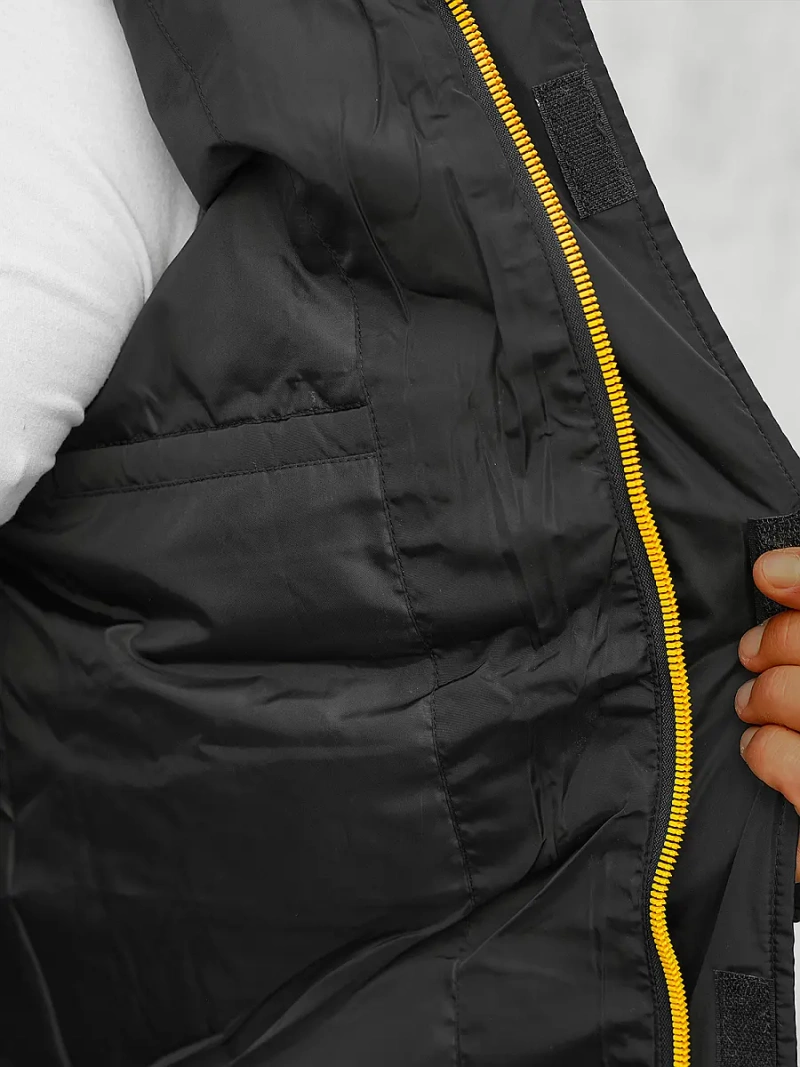 Мъжко яке черна OZONEE JS/M806/392