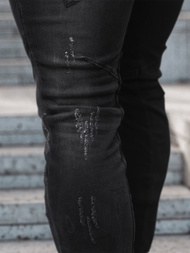 Мъжки дънки черни OZONEE NB/MP0025NZ