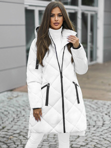 Дамско яке бял OZONEE JS/5M3168/281Z