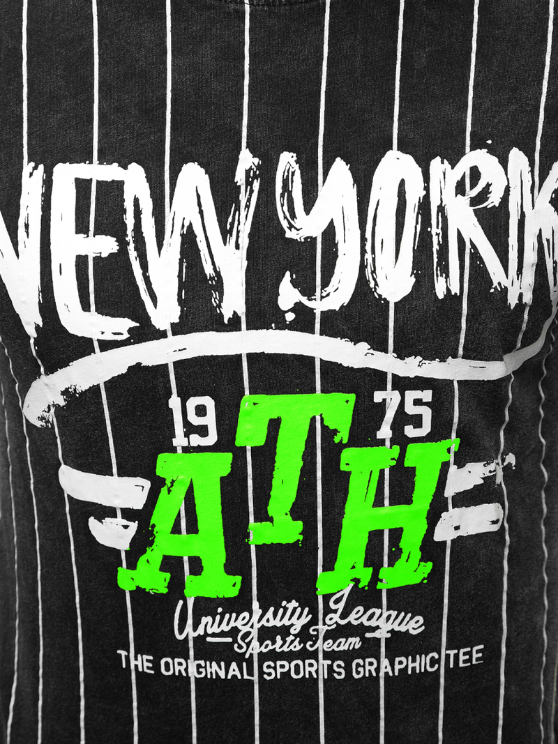 Мъжка тениска графитна OZONEE HFM/017