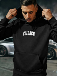 Мъжки суитшърт черно OZONEE JS/21B1903/3