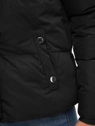 Дамско яке черно OZONEE JS/M23062/392