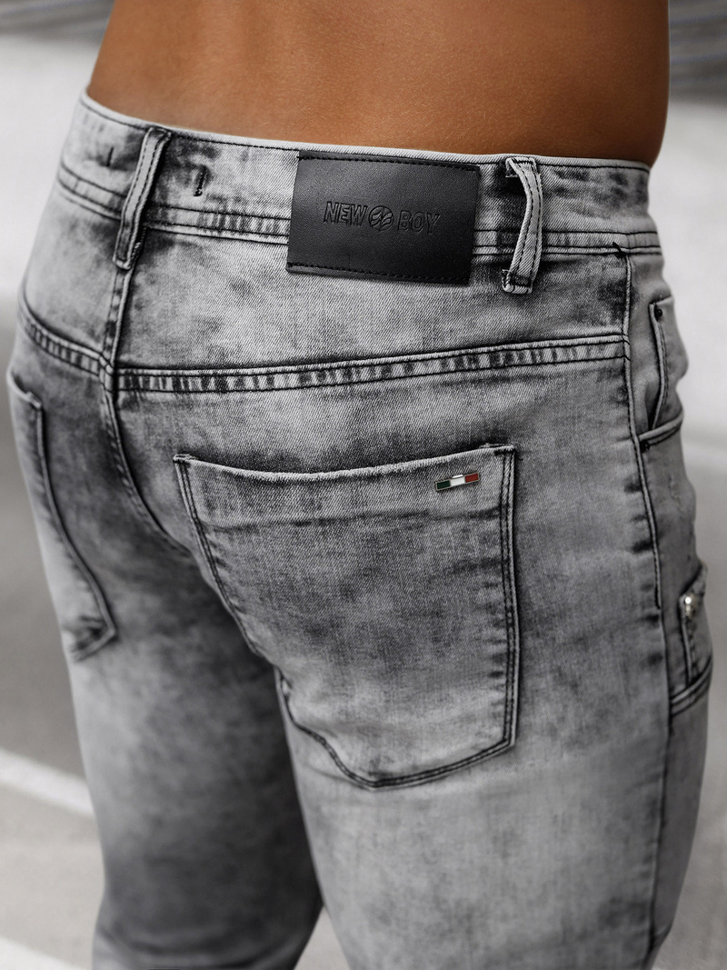 Мъжки дънки графитно OZONEE NB/MP0163N