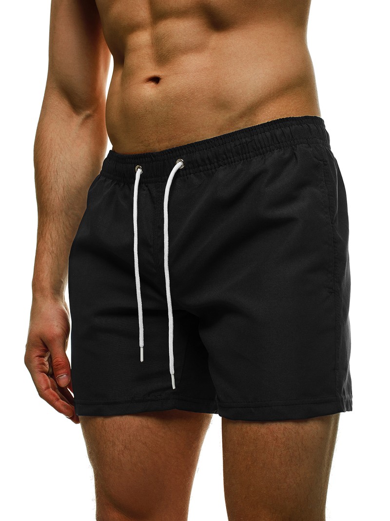 Мъжки плувни шорти черни OZONEE ST002-4