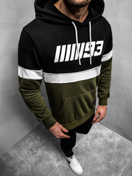 Мъжки суитшърт зелен OZONEE A/0963Z