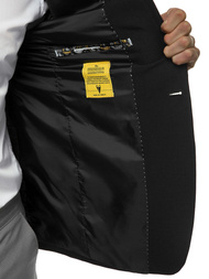 Сако черна OZONEE H/878