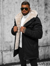 Зимно яке черна OZONEE JS/22M319/392