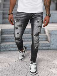 Мъжки дънки черни OZONEE NB/MP0152N