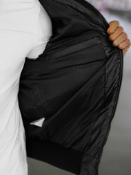 Мъжко яке черно OZONEE O/M795Z