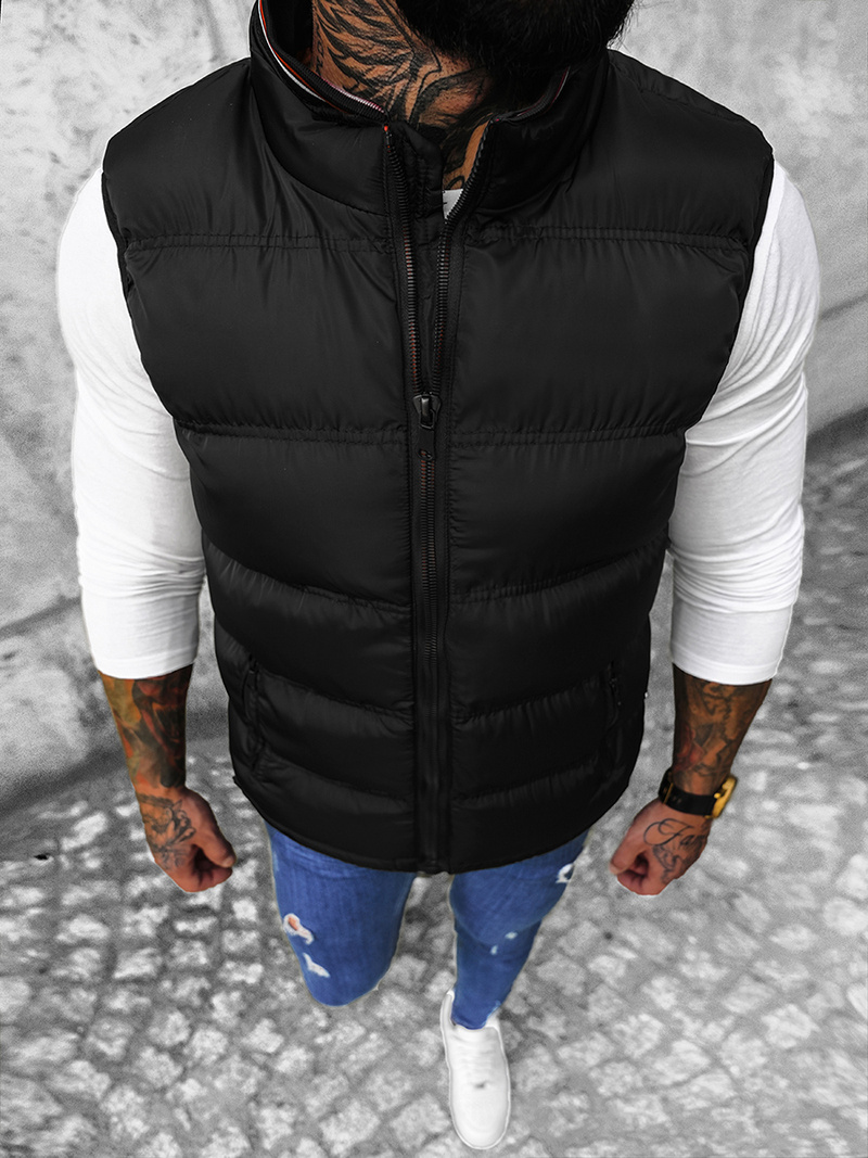 Мъжки елек черен OZONEE N/7131