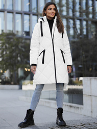 Дамско яке бял OZONEE JS/5M3168/281