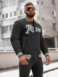 Мъжко яке черна OZONEE JS/84M3013/392Z