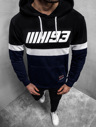 Мъжки суитшърт тъмносин OZONEE A/0963Z