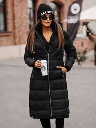 Дамско яке черно OZONEE JS/M736/392Z