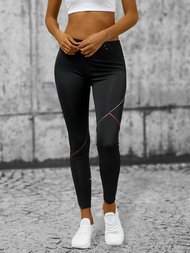 Дамски клин черен OZONEE O/YY9272