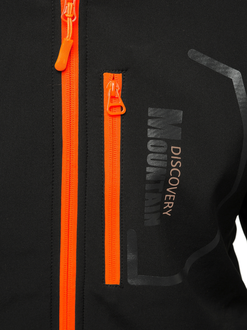 Мъжко softshell яке черна OZONEE JS/HH024/1B