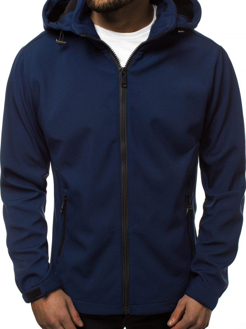 Мъжко softshell яке тъмнсиня OZONEE JS/56008