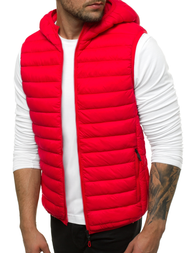 Мъжки елек червена OZONEE JS/LY36