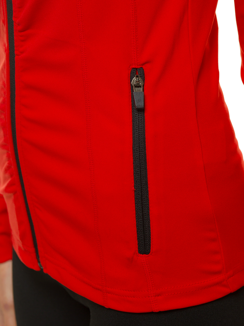 Дамски суичър червена OZONEE JS/HD151/5