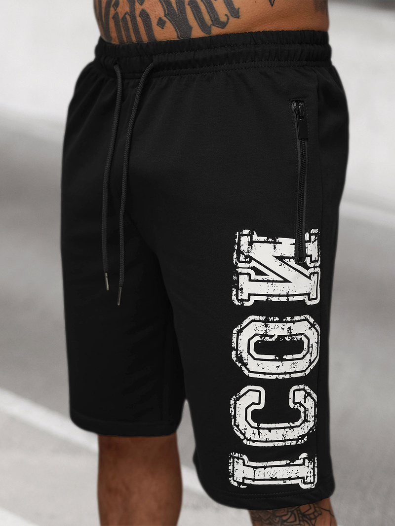 Мъжки спортен екип черен OZONEE JS/27C6531/3