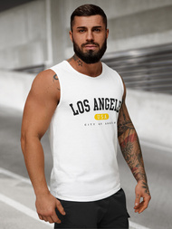 Мъжка тениска бяла OZONEE JS/8B1715/1Z