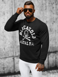 Мъжки суитшърт черен OZONEE NB/MF2013