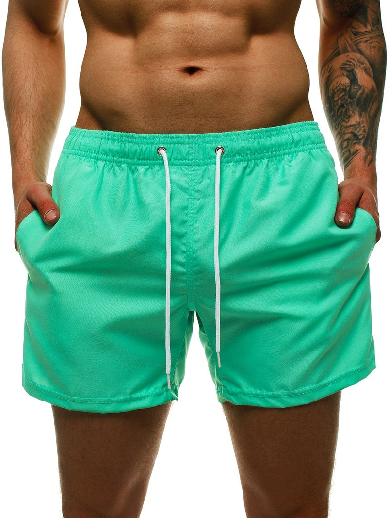 Мъжки плувни шорти ментов OZONEE ST002-2