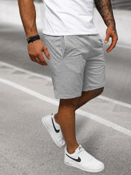 Мъжки панталонки сив OZONEE JS/8K100/2Z