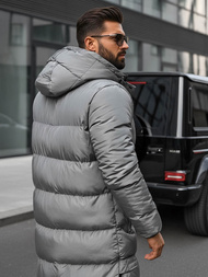 Мъжко яке сива OZONEE O/M799Z