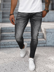 Мъжки дънки черни OZONEE NB/MP0070N