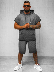 Мъжки спортен екип черен OZONEE O/3C113/9