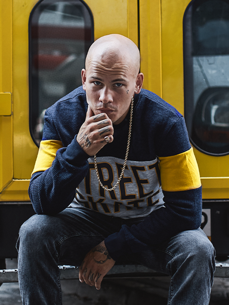 Мъжки суитшърт тъмнсиня OZONEE JS/KS1901Z