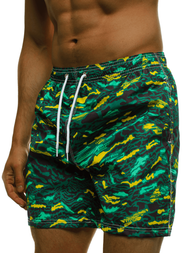 Мъжки плувни шорти зелено OZONEE JS/ST072