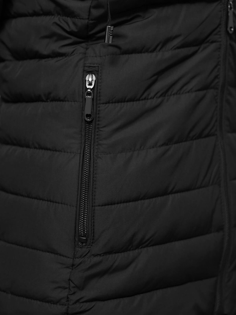 Дамско яке черно OZONEE JS/16M9103/392